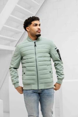 Pure Path Padded Soft Shell Jas Heren Groen - Maat S - Kleur: Groen | Soccerfanshop