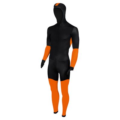 Craft Speed schaatspak CB zwart/oranje unisex L