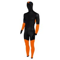 Craft Speed schaatspak CB zwart/oranje unisex S