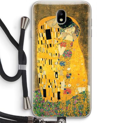 Der Kuss: Samsung Galaxy J7 (2017) Transparant Hoesje met koord