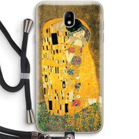 Der Kuss: Samsung Galaxy J7 (2017) Transparant Hoesje met koord