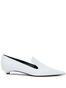 Proenza Schouler escarpins en cuir à bout pointu 20 mm - Blanc