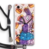 Loot Burger: Pixel 3 Transparant Hoesje met koord