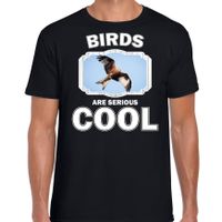 Dieren rode wouw roofvogel t-shirt zwart heren - birds are cool shirt - thumbnail