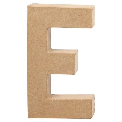 Creativ Company letter papier-maché e, 20,5cm