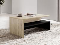 Salontafel BABEL sanremo eik/zwart