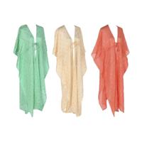 Sarong Home ESPRIT Groen Beige Koraal (3 Stuks)