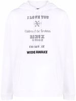 Raf Simons hoodie I Love You - Blanc - thumbnail