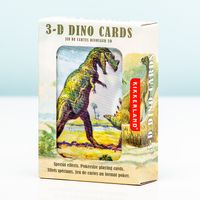 3D Speelkaarten - Dinosaurus - thumbnail