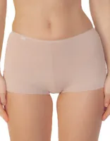 3844 dames boxershort microfiber - Dames polyamide hoge onderbroek - Badstof kruisje - ondergoed