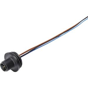 binder 76 4631 0011 00004-0200 Miniatuur-rondconnector Flensstekker Totaal aantal polen: 4 1 stuk(s)