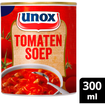 Unox Soep In Blik Stevige Tomatensoep 300 ml bij Jumbo