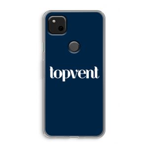 Topvent Navy: Google Pixel 4a Transparant Hoesje