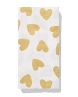 HEMA Servetten 33x18cm papier hart - 12 stuks (goud)