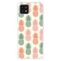 OPPO A53 5G | A73 5G Beschermhoes Ananas - thumbnail