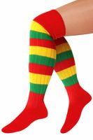 Kniekousen rood/geel/groen