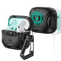 AirPods 4 Cyber FlickLock Case (HaloLock) - Black - thumbnail