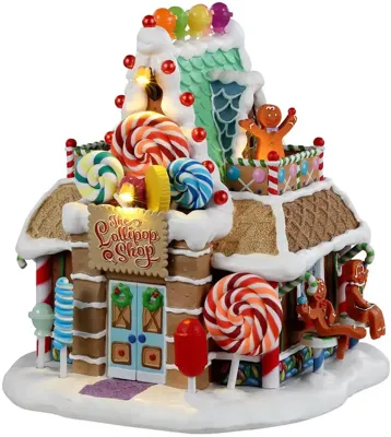Lemax the lollipop shop verlicht kersthuisje Sugar &apos;N&apos; Spice 2023
