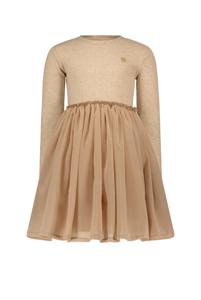 Le Chic Meisjes jurk zacht gebreid & tule - Smart - Cute Cortado