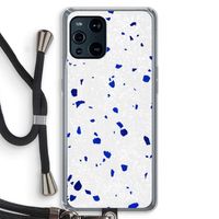 Terrazzo N°5: Oppo Find X3 Transparant Hoesje met koord