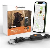 GPS hondenhalsband - WEENECT Dog XT - XL antenne - Waterdicht - Julius-K9 halsband - Werkt met abonnement - Zwart