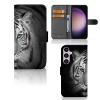 Samsung Galaxy S24 Plus | Telefoonhoesje | Met pasjeshouder | Tijger