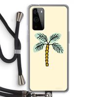 Palmboom: OnePlus 9 Pro Transparant Hoesje met koord