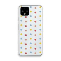 Bollen: Pixel 4 Transparant Hoesje
