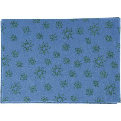 Creativ Company Hobbyvilt, a4, vel 210x297 mm, dikte 1,5-2 mm, blauw, 10 vel/ 1 doos