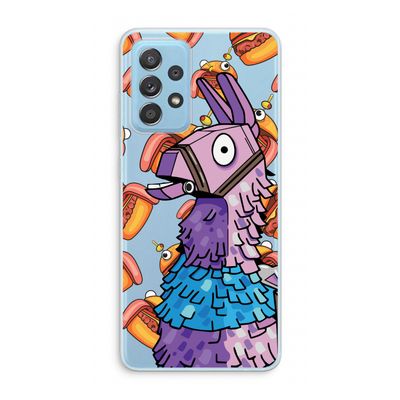 Loot Burger: Samsung Galaxy A73 Transparant Hoesje