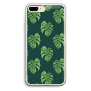 Monstera leaves: iPhone 7 Plus Transparant Hoesje