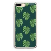 Monstera leaves: iPhone 7 Plus Transparant Hoesje