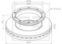 Pe Automotive Remschijven 016.669-00A - thumbnail