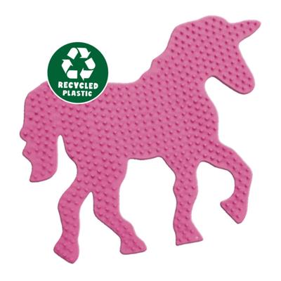 SES green beedz - strijkkralen legbord unicorn