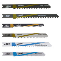 Wolfcraft Decoupeerzaagblad-Set | 10-delig | U-Schaft | 1 set - 2356000