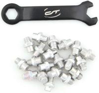 CONTEC pedaal pins "r-pins select" ct pedal pins r-pins alu silver 20pcs in.key