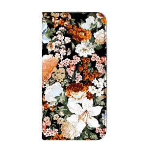 Smart Cover voor iPhone 13 Pro Max Dark Flowers