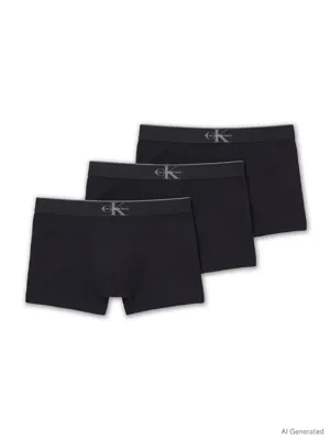 Calvin Klein 3-pack trunks - grafisch monogram