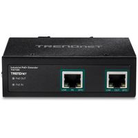 Trendnet TI-E100 netwerkextender Netwerkzender Zwart 10, 100, 1000 Mbit/s - thumbnail