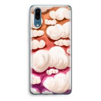 Katoen Wolken: Huawei P20 Transparant Hoesje