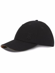 Burberry casquette à patch logo TB - Noir