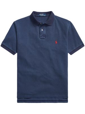Polo Ralph Lauren polo en coton à logo brodé - Bleu