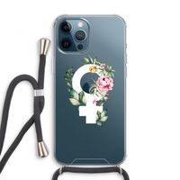 Venus: iPhone 12 Pro Transparant Hoesje met koord