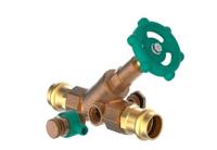 Kirchhoff Y-type ventiel, 22 mm, met aftap, (V-Press) - 988619355