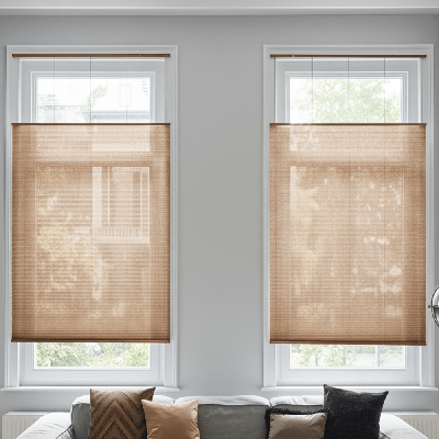 Plissé gordijnen Top-Down Bottom-Up koordbediening