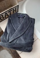 Badjas Royal antraciet / Heren badjas - dames badjas - XXXL