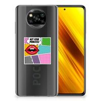 Xiaomi Poco X3 | Poco X3 Pro Silicone Back Cover Popart Princess - thumbnail