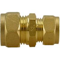 Riko P-901 Messing Knel Rechte Verloopkoppeling 12x10 Riko P-901 Messing Knel Rechte Verloopkoppeling 12x10