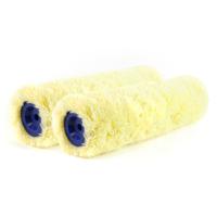 Veba Verfroller - 2x - muur vacht anti-spat - polyacryl- 8,4 x 25 cm - verfspullen