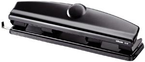 Esselte 4-gaats perforator 10 vel zwart